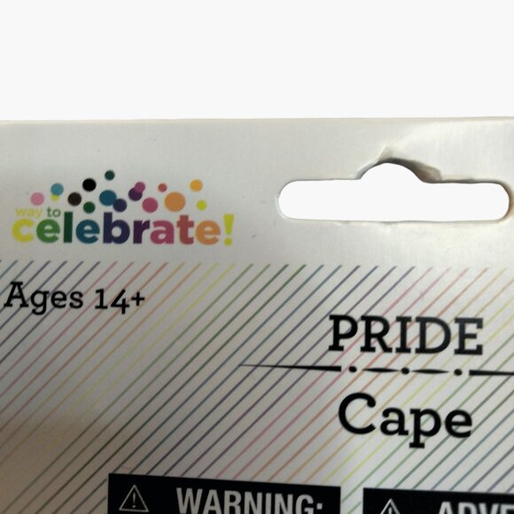 Celebrate Rainbow Cape Gay Pride Rainbow LGBTQ - Picture 3 of 5